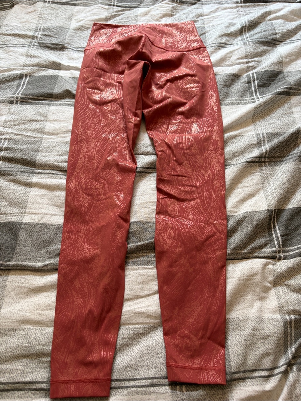 LULULEMON WUNDER UNDER HIGH RISE TIGHT 28” *SHINE* - Picture 4 of 7